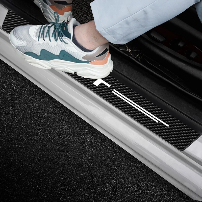 Для BMW 3 5 6 Серия GT F34 F07 G32 протектор порога двери автомобиля из углеродного волокна