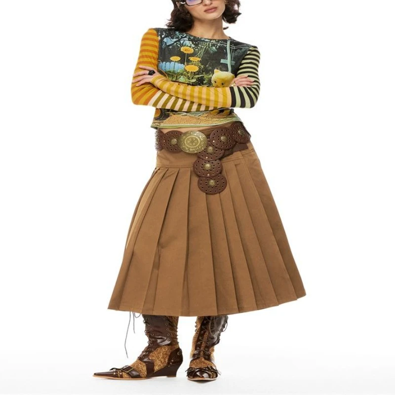 Фото Deeptown Y2k Harajuku футболки с героями мультфильмов женские Kawaii Juminocore футболки с графическим рисунком японский стиль 2000-х годов футболки с длинными рукавами Slim Up №4