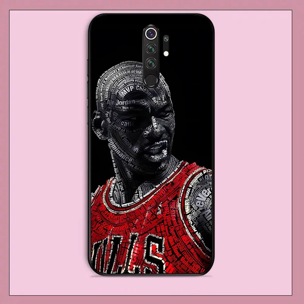 Чехол для телефона Basketball M-Michaell-J-Jordan Redmi Note 4 X 5 A 6 7 8 T 9 9S 10 11 11S 11Epro Poco M3 Pro