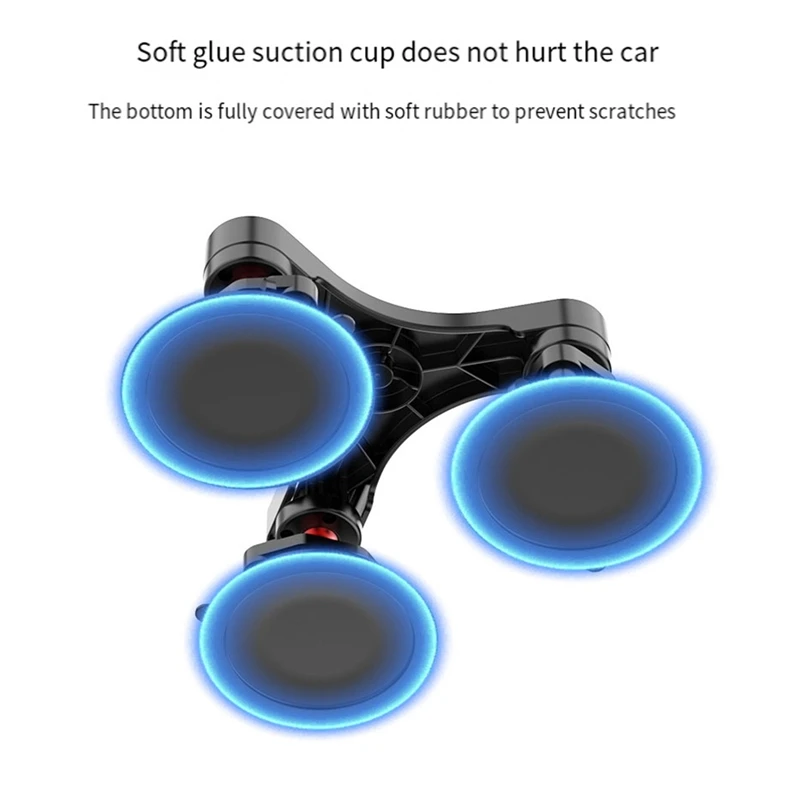 1 дюймовое крепление с шаровой головкой тройная Поворотная присоска