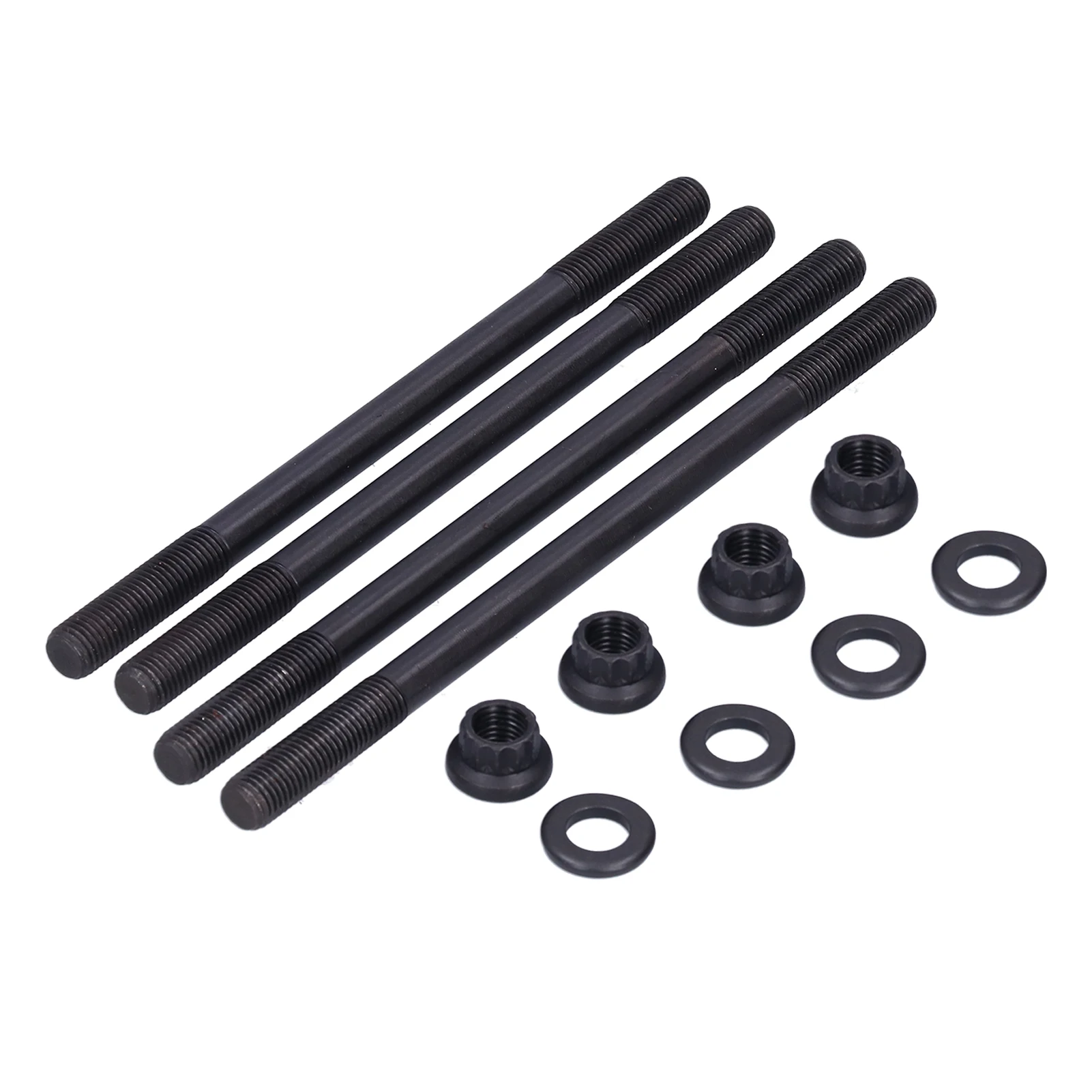 Мотоцикл головки блока цилиндров шпильки болты комплект тяжелых подходят для