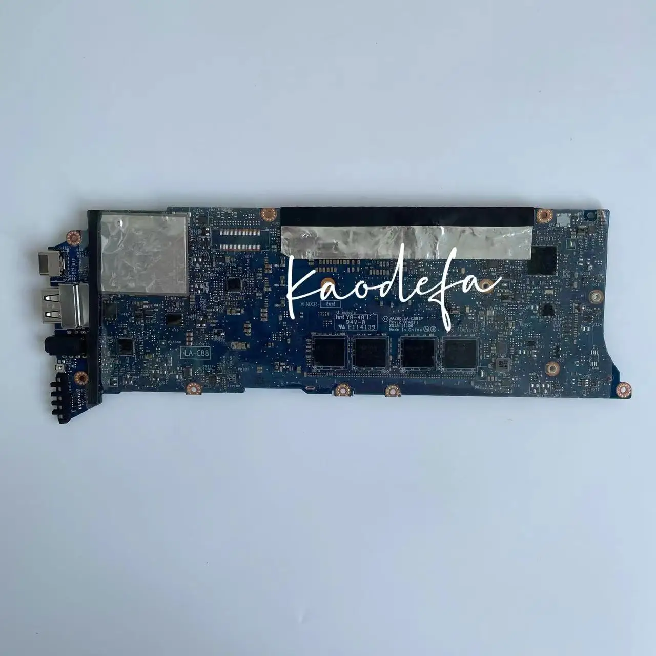 Материнская плата AAZ80 LA-C881P для ноутбука XPS 13 Series 9350 CPU:i7-6500U / 6560U RAM:16GB CN 0H67KH 0J07MR
