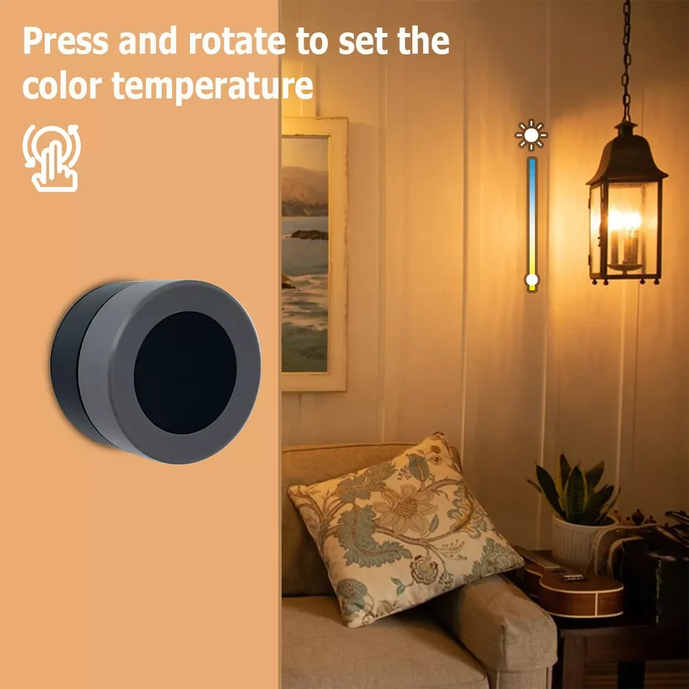 

Smart Knob Wireless Switch Button Controller Battery Powered Automation For Zigbee Devices Alexa Compatible Accessories