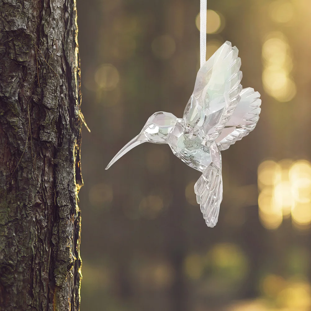 3 шт. подвеска в виде колибри подвесное украшение для дома хрустальные украшения