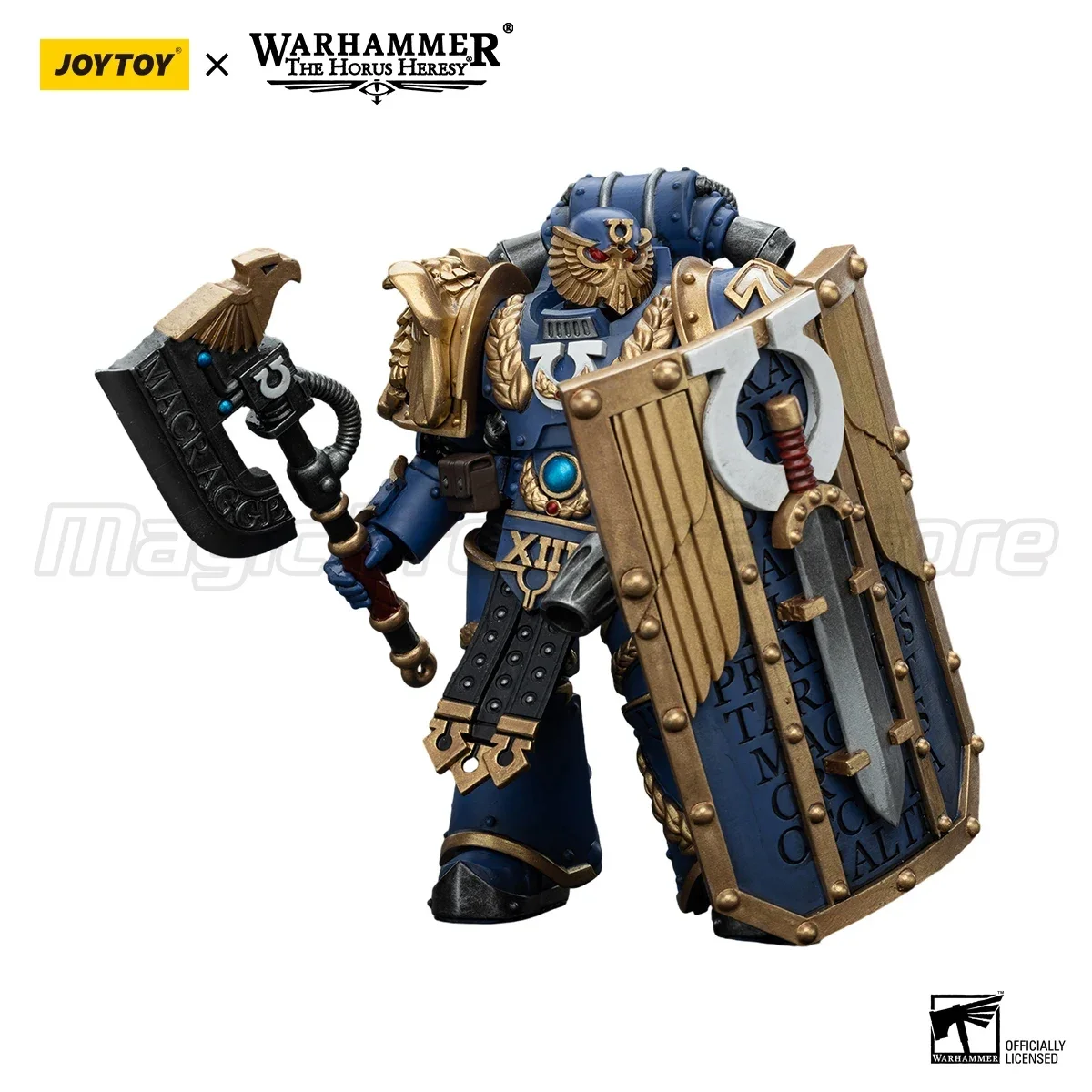 Фото 【MT】JOYTOY Warhammer 40K Ультрамарини Ремус Вентанус Инвиктарус Сверховладыческий Отряд №5