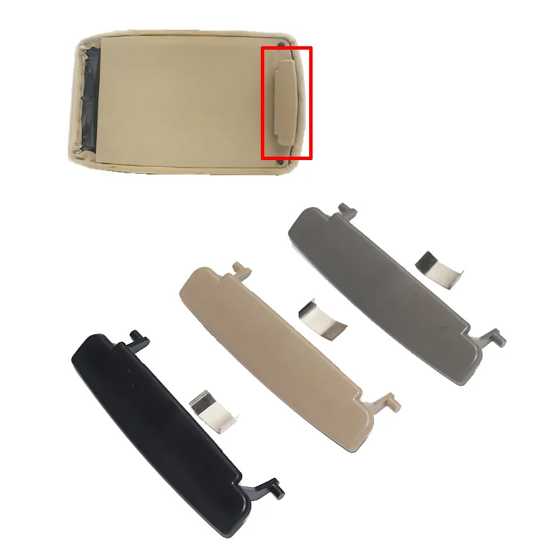 

For Audi A6L Long Models Central Armrest Box Handle Buckle Car Armrest Cover Console Cover Latch Car Center Console Accessories