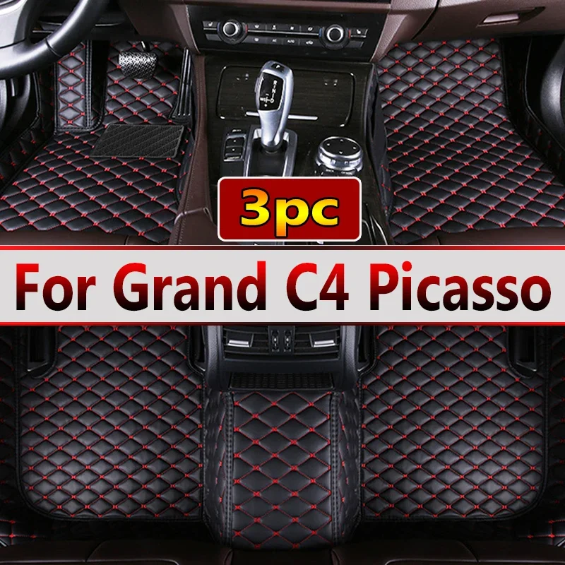 Автомобильные коврики для Citroen Grand C4 Picasso SpaceTourer 7 сидений 2014 ~ 2020 нескользящий