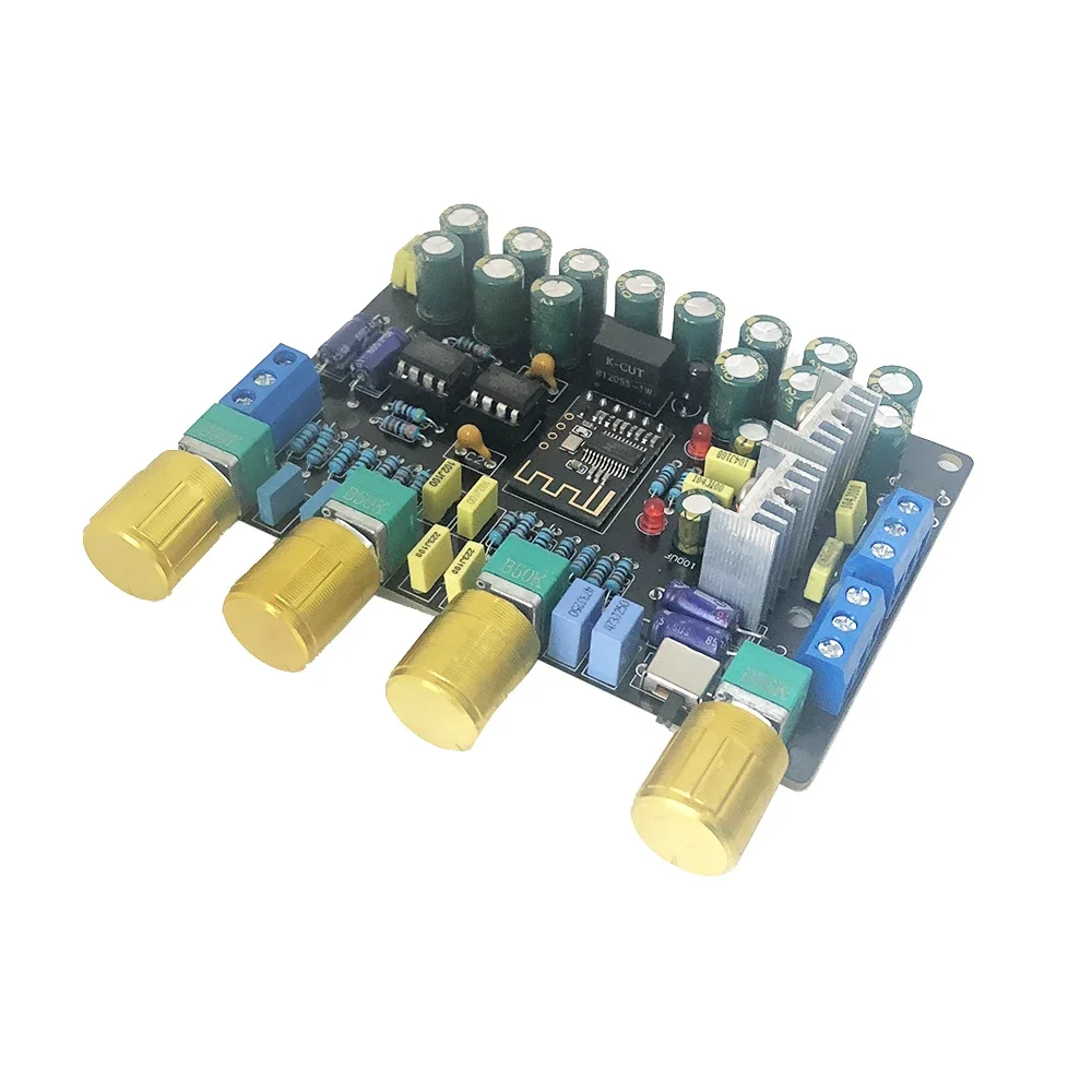 Bluetooth предусилитель 2 0 канальная тональная плата HIFI декодирование 5532 2604 OP AMP