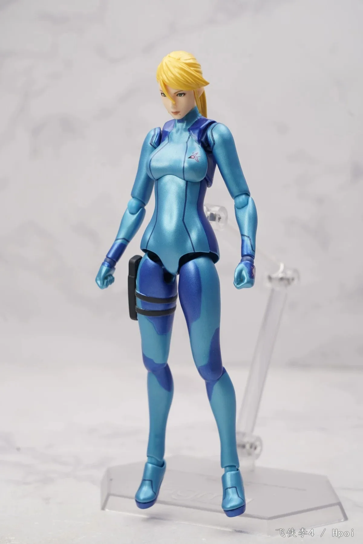 Фото 【TM】В наличии GSC Figma # 306 Metroid: Other M Zero Suit Samus — Коллекционная фигурка-модель, игрушка, подарок, украшение №5