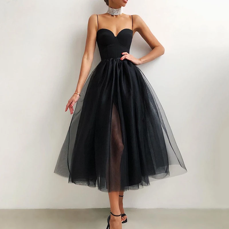 

Summer women v-neck sexy party dress casual dress glamour tulle vintage dress sleeveless tight fashion