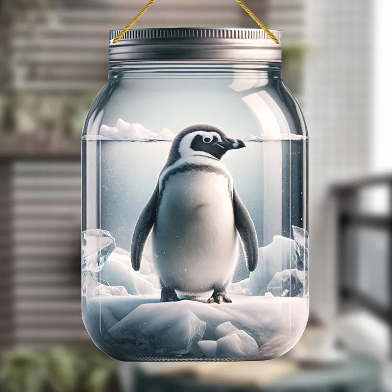 Зеркало Пингвин подарок на любой случай! Осветляет свое пространство с помощью