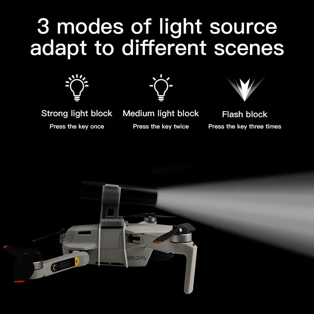 

Для DJI Mavic Mini 3Pro/AIR 1/2/Mini/SE ночсветильник s Аксессуары для дрона поисковая лампа F лампа заполнясветильник