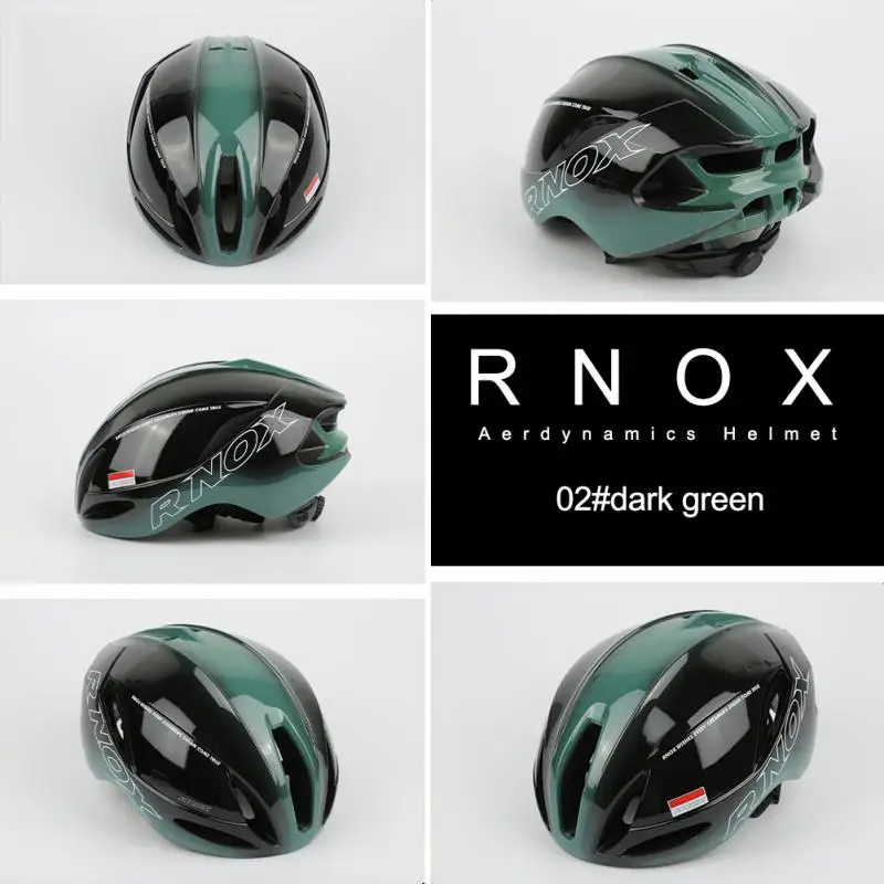 

RNOX Cycling Helmet Bicycle Speed Pneumatic Racing Road Bike Helmets Motorcycle Helmet For Men Women Bike Equipment 54-62cm 9