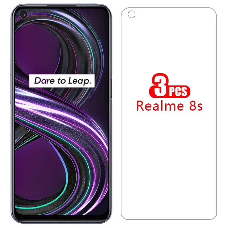 чехол для Realme 8s 5g защитная пленка экрана закаленное стекло на 8 s s8 Coque Bag Realmi reame relme