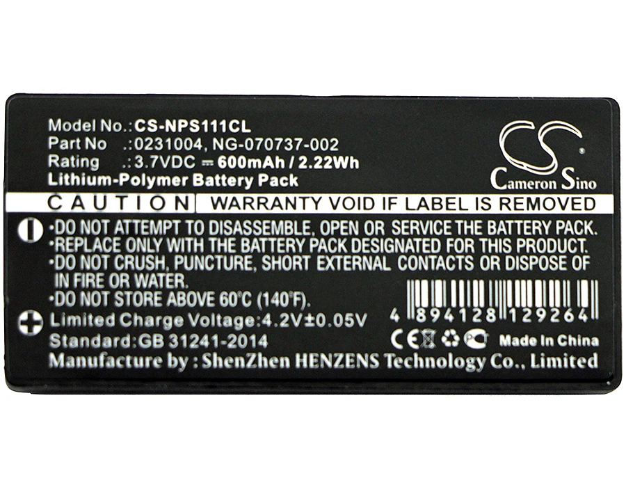 cameron sino cordless phone replacement li polymer battery 600mah for 0231004 ascom dterm ps111 ps3d free tools free global shipping