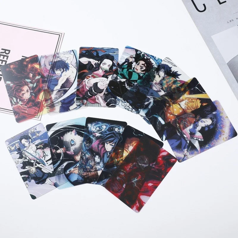 12 шт./комплект прозрачные фото-карты из ПВХ | Коллекционные игральные карты