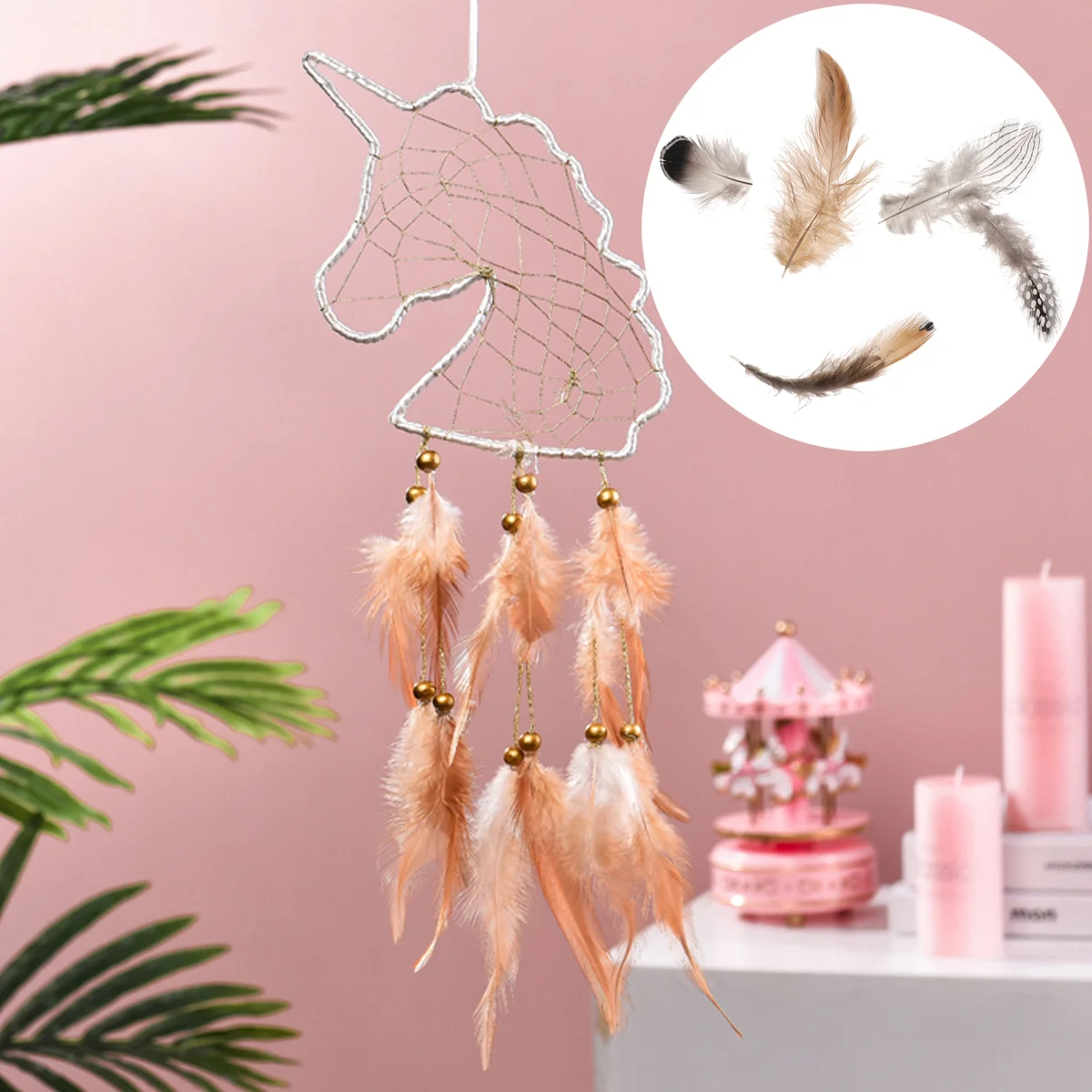 

180pcs Natural Wildfowl Plumes DIY Accessories Catcher Crafts for Clothing Making Wedding Party Decor