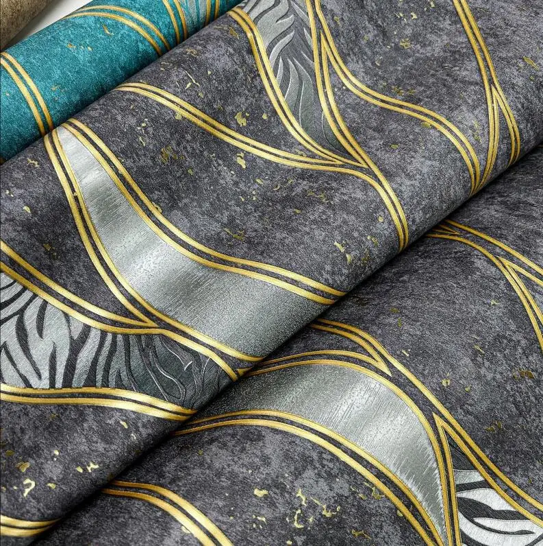 9 5 м 3D абстрактные линии обои геометрический волновой узор спальня гостиная