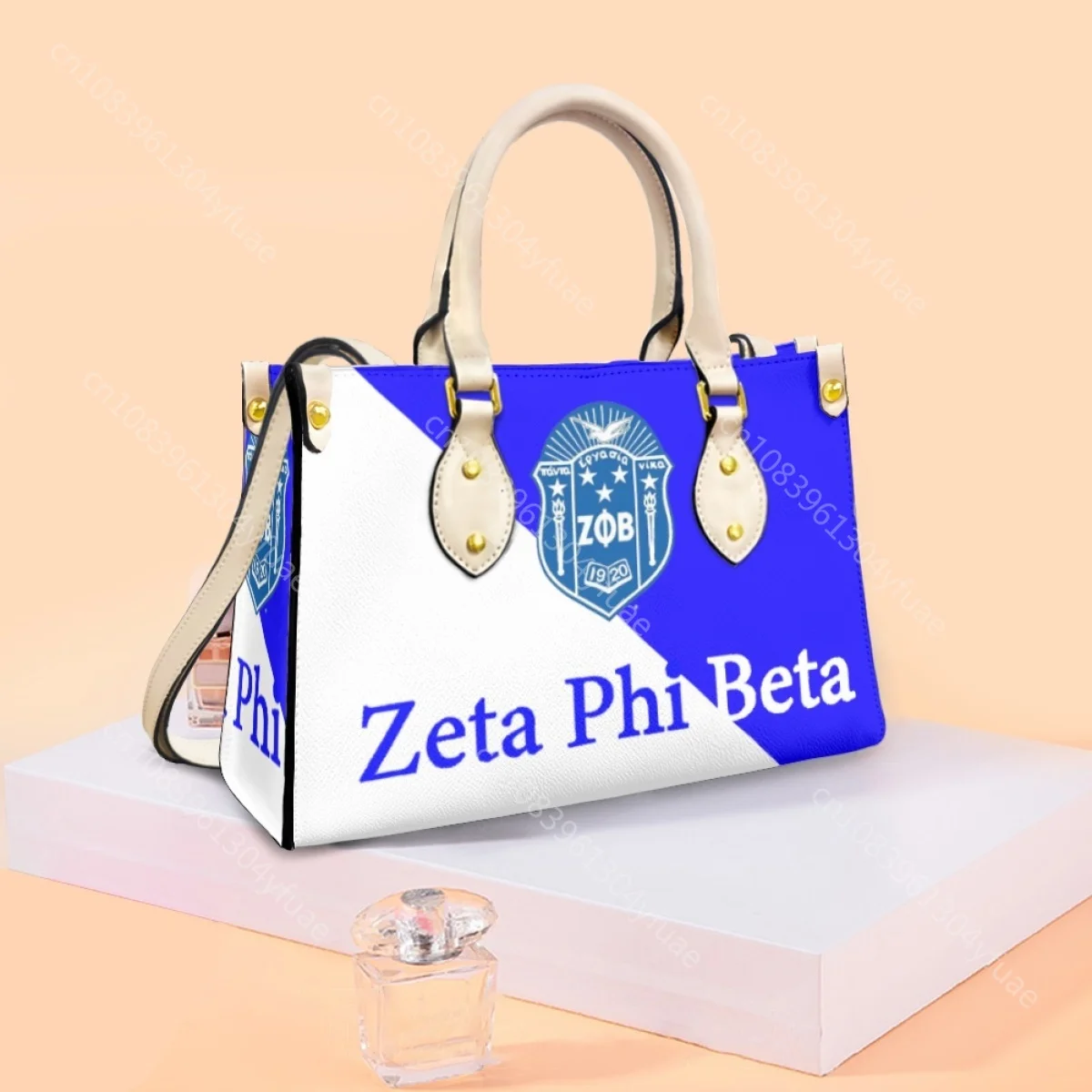 Zeta Phi Beta персональ) blu bianco Дизайн moda borsa Открытая уличная pendolarismo Сумка-мессенджер