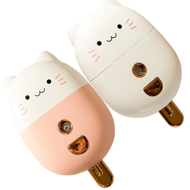 

Mini Face Steamer USB Moisturizer Humidifier Hydrating Skin Care Women Facial Sprayer Self Defense Car Diffuser freshener