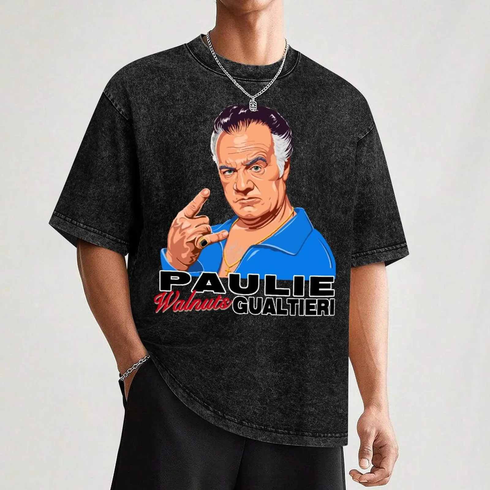 Футболка Paulie Gualtieri кавайная одежда рубашка для тренировок