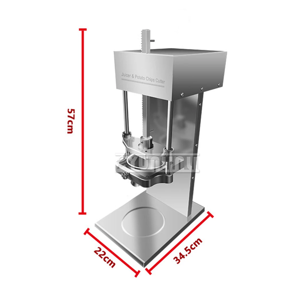 Электрическая соковыжималка для фруктов коммерческая машина нарезки овощей Extrato