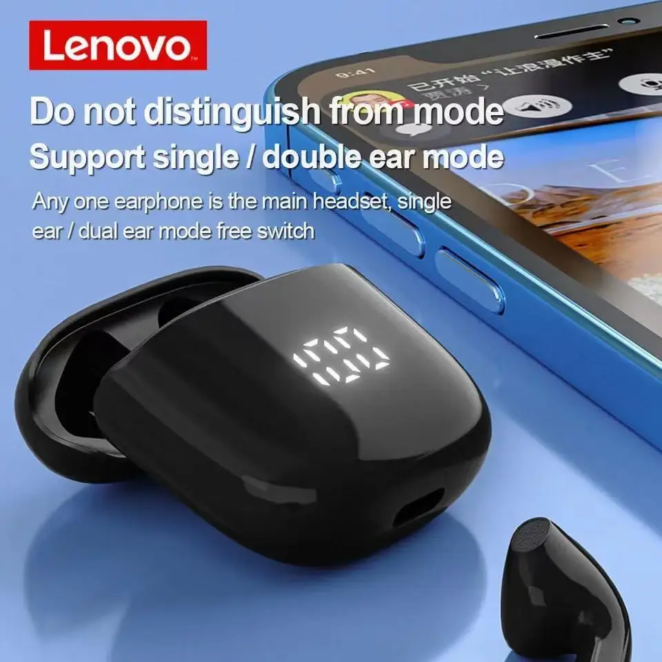

Lenovo earphones XT83 Pro Bluetooth 5.1 headphones with microphone noise cancelling headset gamer sports wireless earbuds