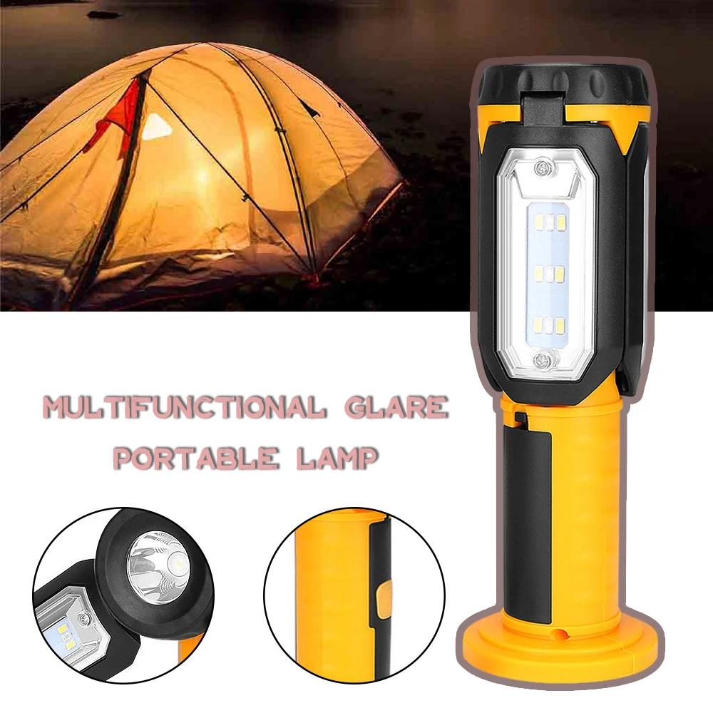 

Hot Work Light with Magnetic Base and Hanging Hook Rechargeable Portable Flashlight for Car Repair Machine Emergency
