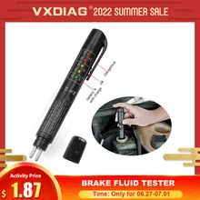 Universal Brake Fluid Tester Accurate Oil Quality Diagnostic Tools LED Indicator Liquid Testing Pen Automotive Brake Oil tester