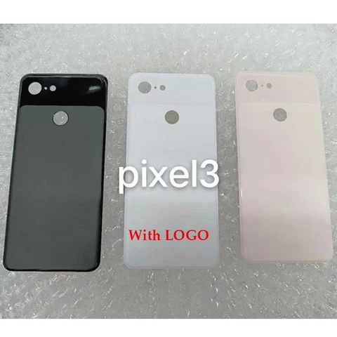 Задняя крышка качества AAA для Google Pixel 3, задняя крышка батарейного отсека, задняя крышка корпуса, дверца для Google Pixel 3, замена крышки батарейного отсека