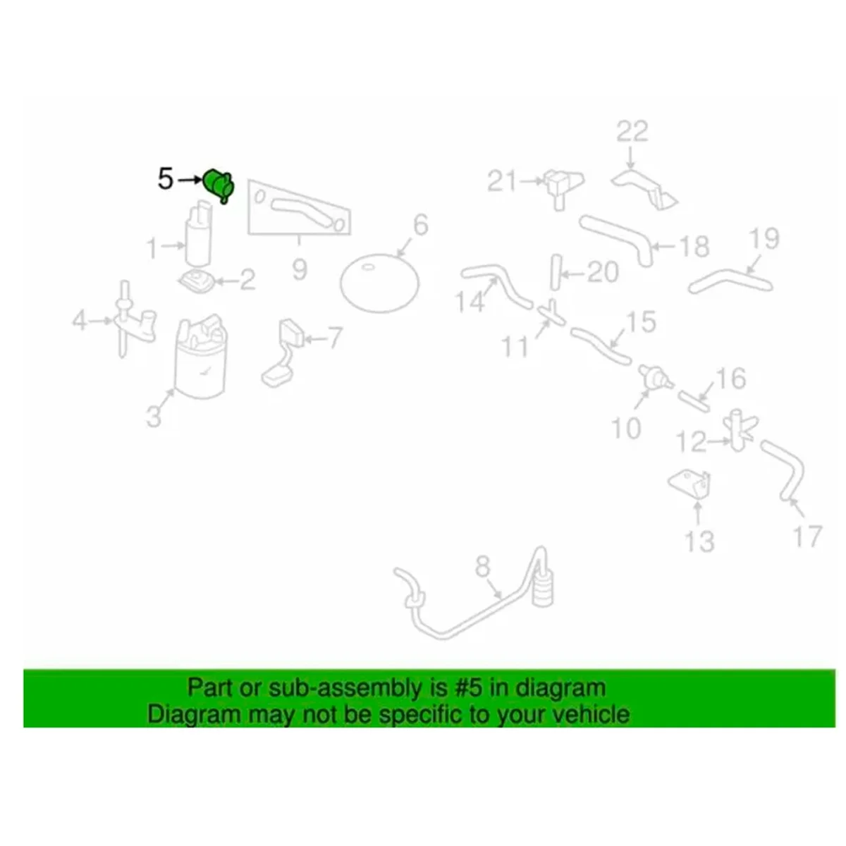 31380-2D000 Новый регулятор давления топлива для HYUNDAI 01-08 KIA 2.0L 04-09
