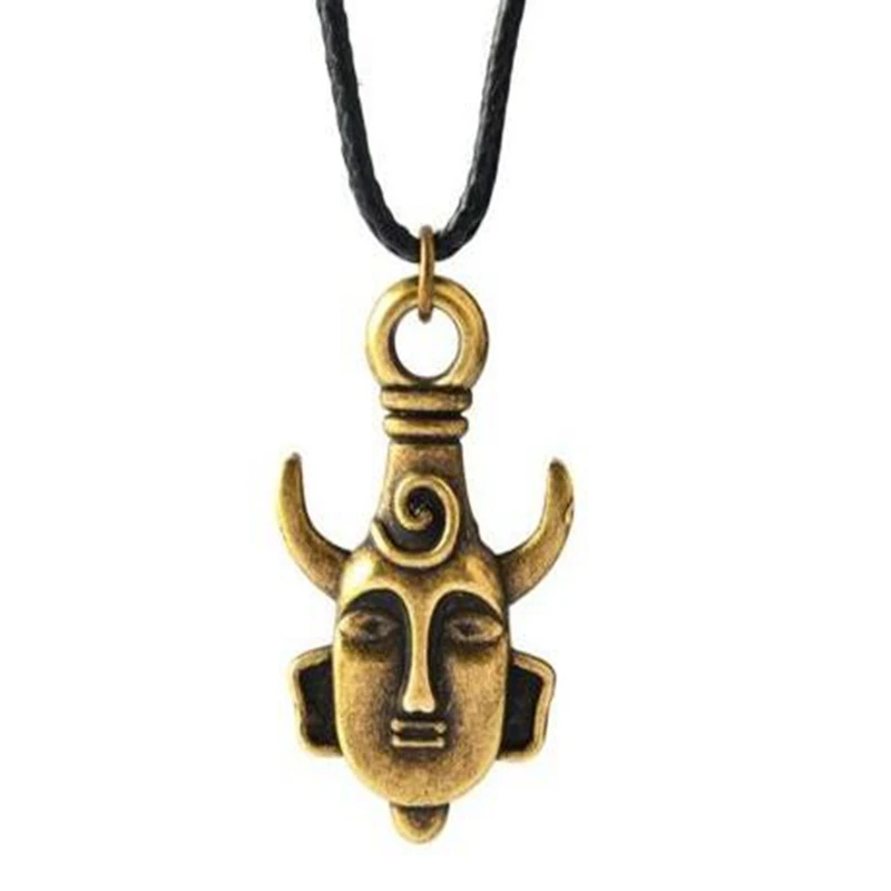 

Retro Gothic Necklace Surrounding The Evil Forces Supernatural Dean Wearing The Amulet Necklaces Pendant Leather Necklace Gift