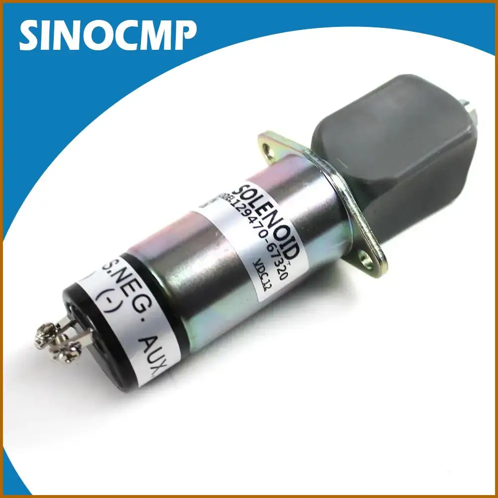 1 шт. 12 В соленоид остановки топлива/соленоид отключения 129470 -67320 1502-12D6U1B1S1A 1504-12A6U1B1S2