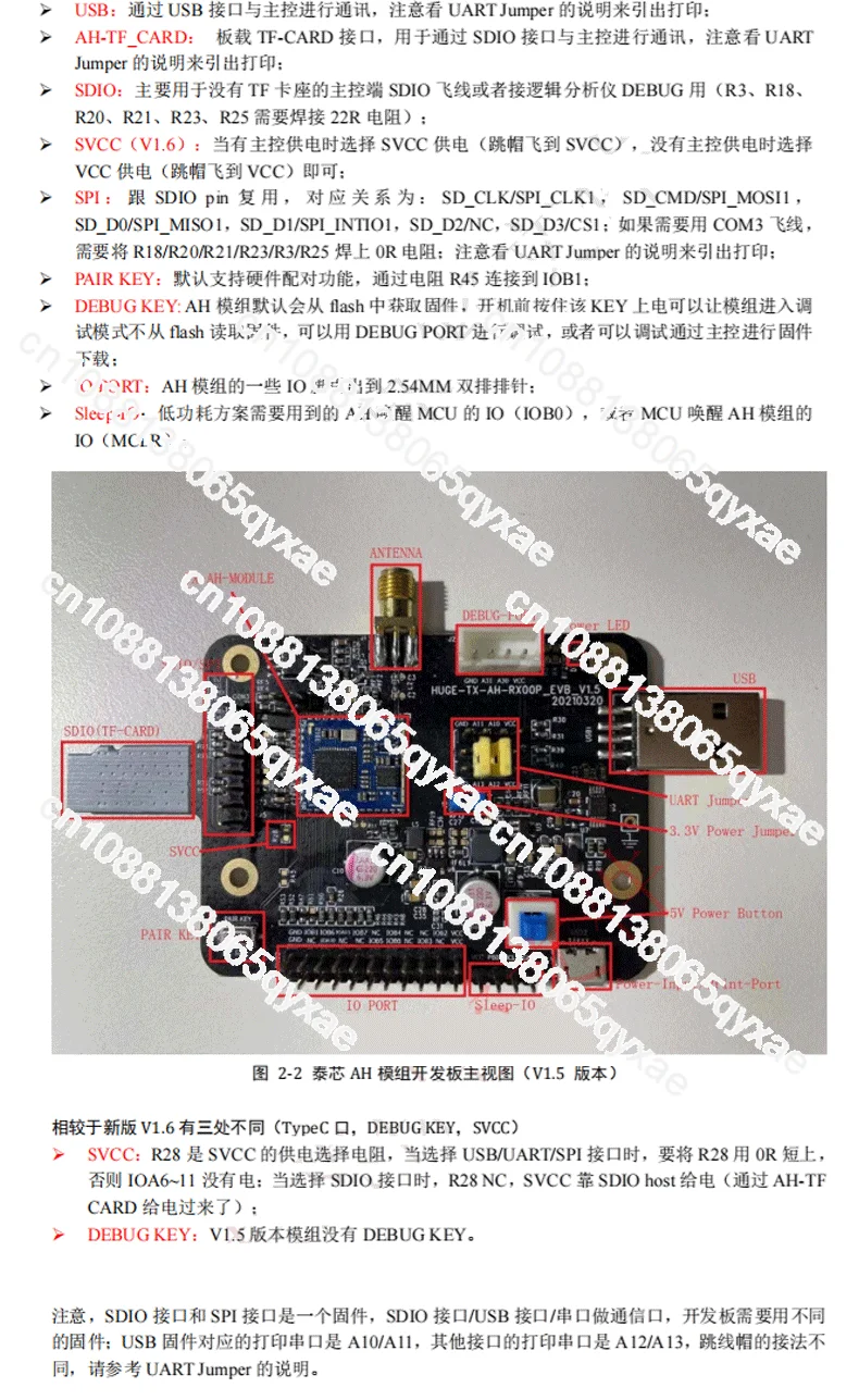 와이파 Halow 원 implement AH нуждается 보드 TXW8301 900M