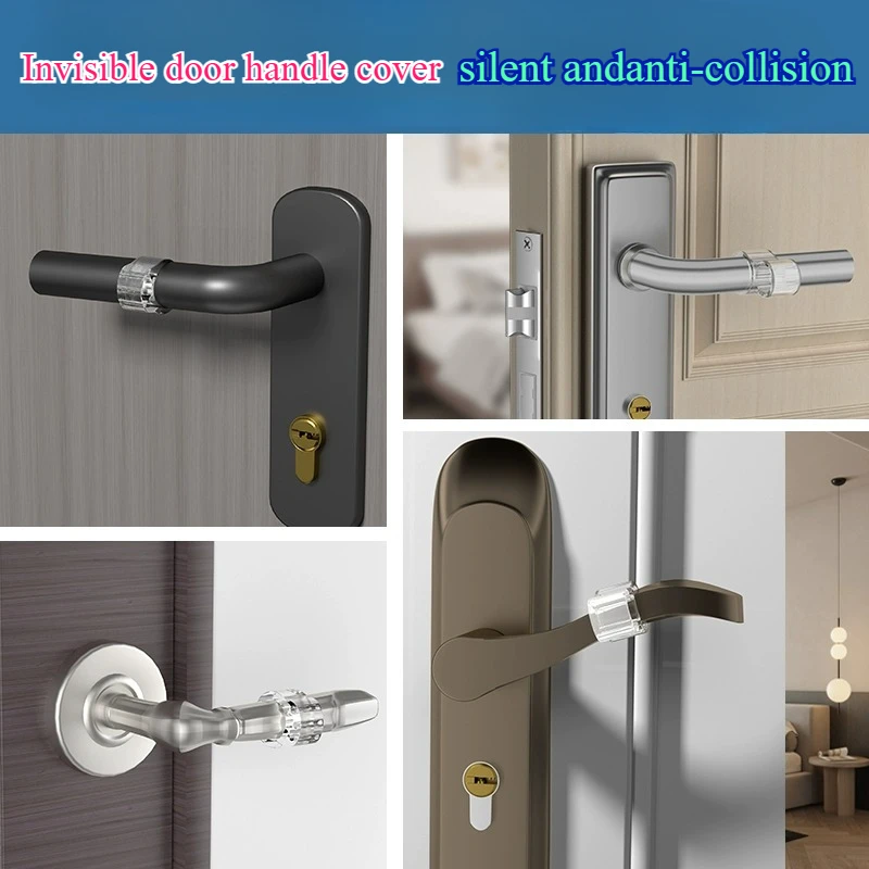 Дверной стопор кольцо для предотвращения столкновений без перфорации дверная