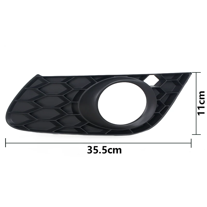 Фото Рамка противотуманной фары для SKODA OCTAVIA VRS MK2 2009-2013, решетка переднего бампера, спортивная сетчатая накладка, аксессуары 1Z0807368C №3