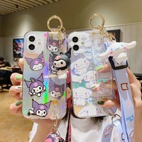 sanrio cinnamonroll melody 3d doll phone cases for iphone 13 12 11 pro max xr xs max x 78plus lady girl anti drop soft cover