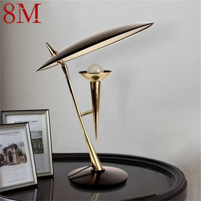 

8M Postmodern Table Lamp Creative Classical LED Vintage Desk Light Fashion for Home Living Room Bedroom Study Decor