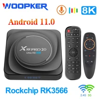 woopker x88pro 20 tv box android 11 8gb ram 128gb rom rockchip rk3566 x88 pro 20 with bluetooth dual wifi 2 4g5g
