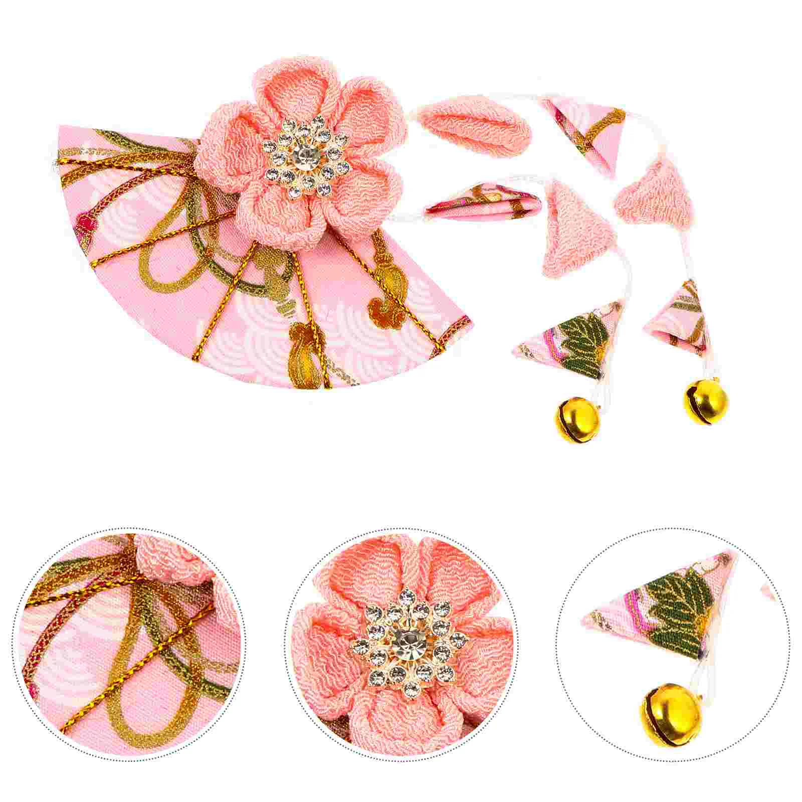 

Women's Hair Clips Japanese Style Headgear Kimono Accessories Sakura Tassel Headdress Miss
