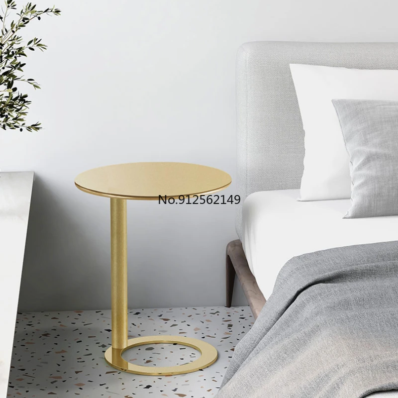 

Nordic Wrought Iron Coffee Table Sofa Side Table Small Table Coffee Tables Bedside Table Service Table Living Room Furniture