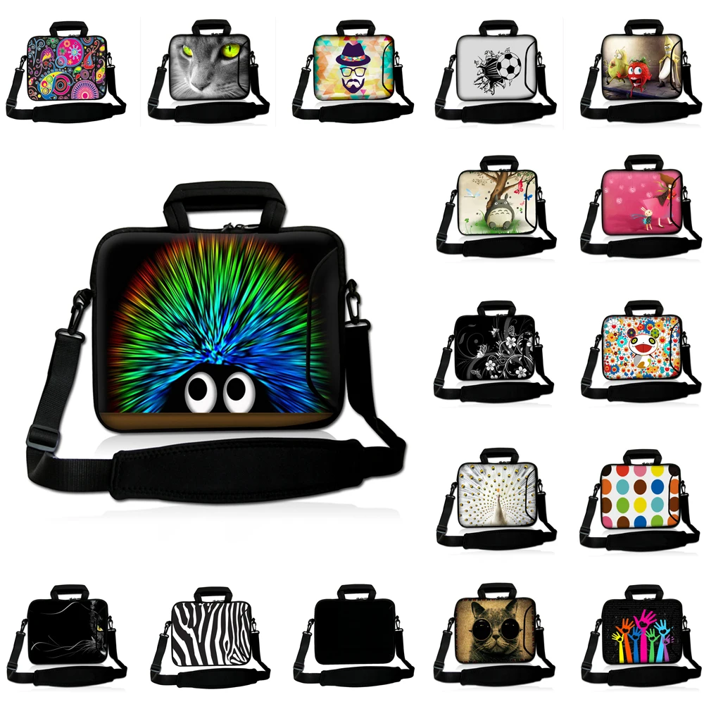 

Wholesale 2022 Laptop Bag For Macbook M1 Chip Air Pro 13.3 PC 10 12 13 14 15 17 Notebook Shoulder Strap Carry Bag Case Briefcase
