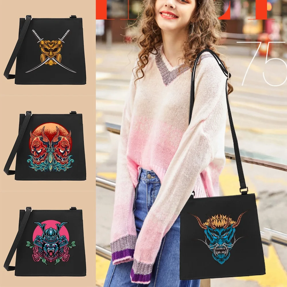 

Crossbody Bags for Women 2022 Casual Shoulder Bag Messenger Case Commuter Square Bag Adjustable All-match Monster Series Pattern