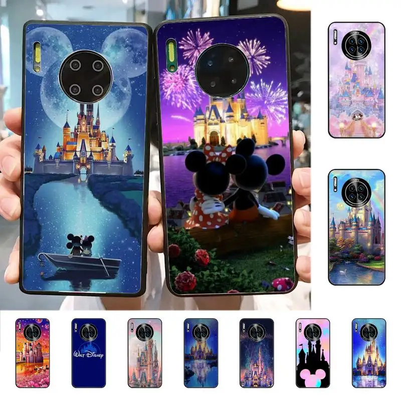 

Disney Castle Phone Case for Huawei Mate 20 10 9 40 30 lite pro X Nova 2 3i 7se