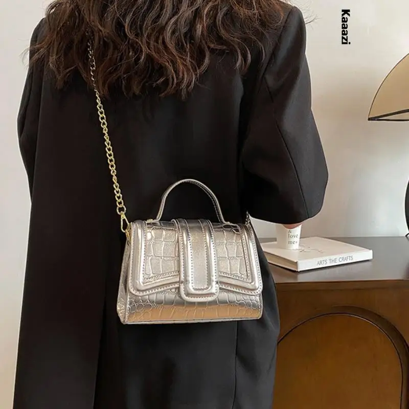 

Luxury Handbags For Women Chain Crossbody Bag 2023 Versatile High Quality Designer Soft Leather Shoulder Bag Trendy Solid Color