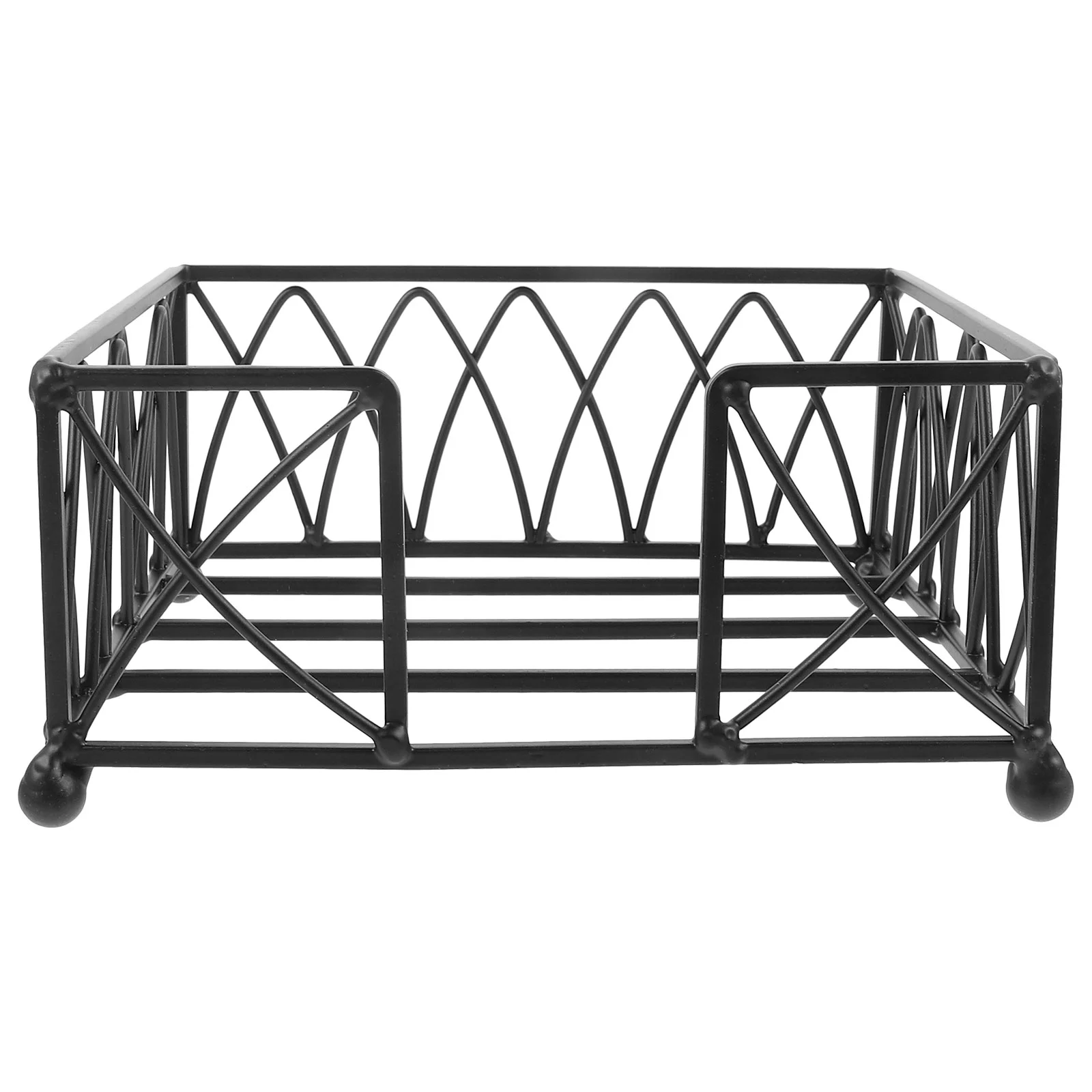 

Napkin Holder Dining Table Tissue Holder Square Serviette Holder Metal Napkin Dispenser