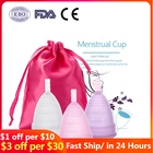 3 вида медицинской силиконовой менструальной чаши, Женская менструальная чаша, менструальная чаша Coppetta Mestruale Coupe, Женская гигиена, менструальная чаша