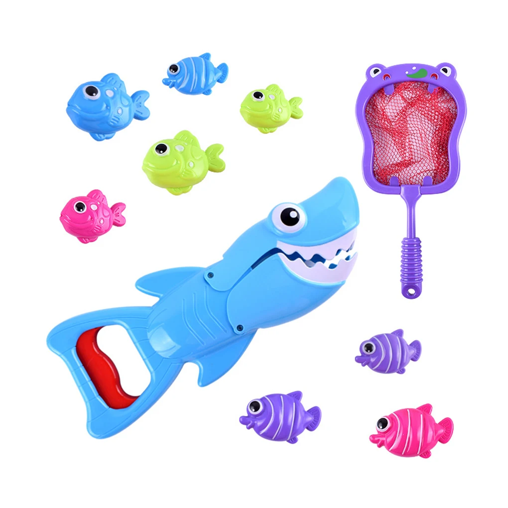 

Kids Bath Fishing Toys Summer Fish Shower Toy Entertainment Interactive Bathtub Parent-child Educational Accessories