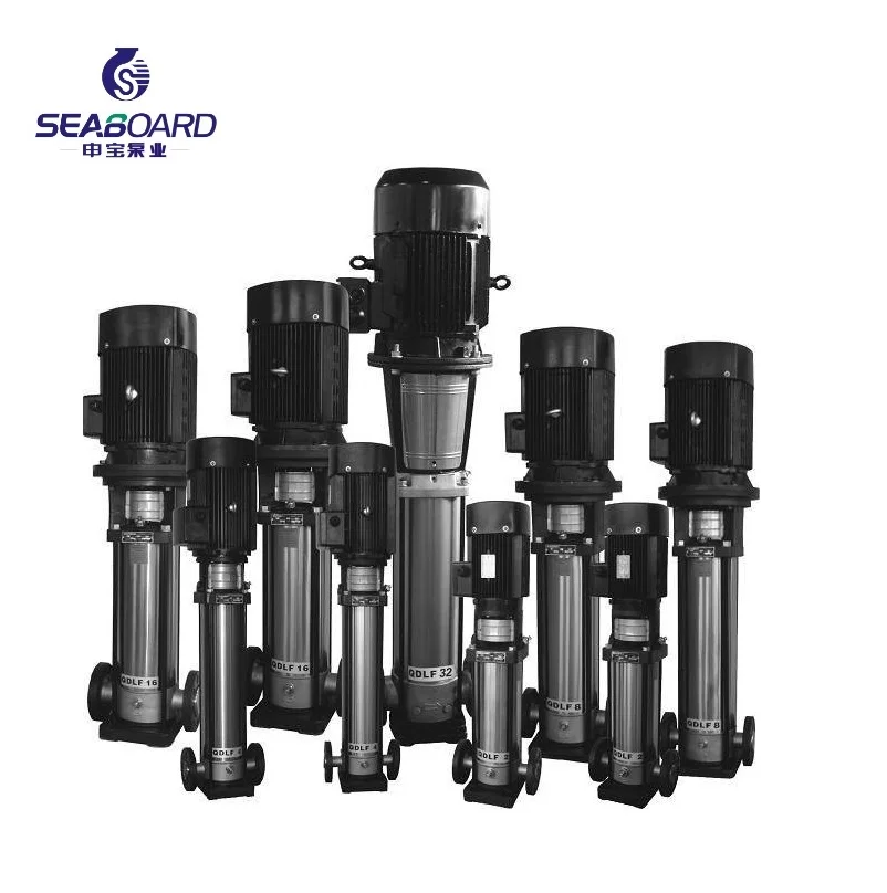 

DN25 or DN32 mm discharge Vertical multi stage booster pump