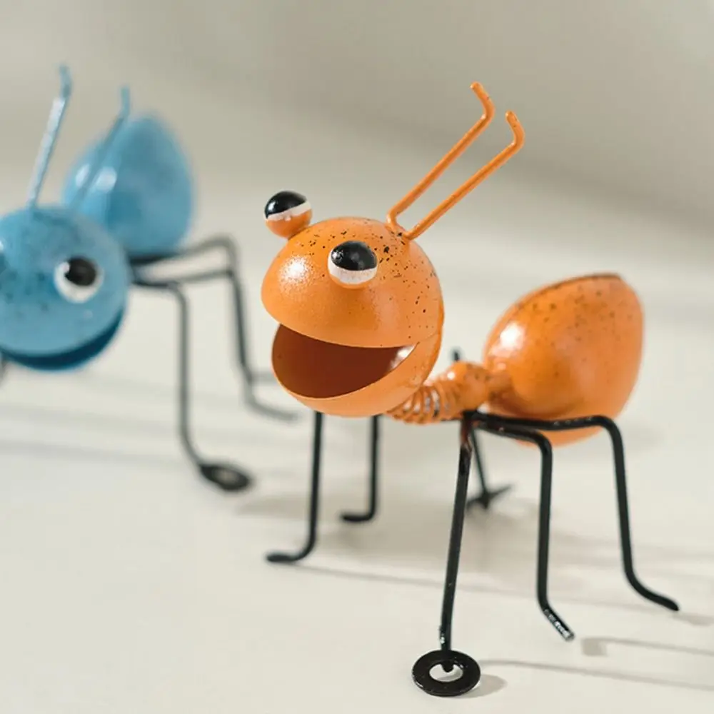 Креативный многоцветный садовый декоративный муравьи железный домашний